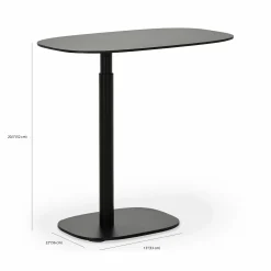 Serif - Adjustable Side Table by BDI