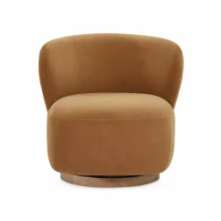 Sesame - Velvet Swivel Chair