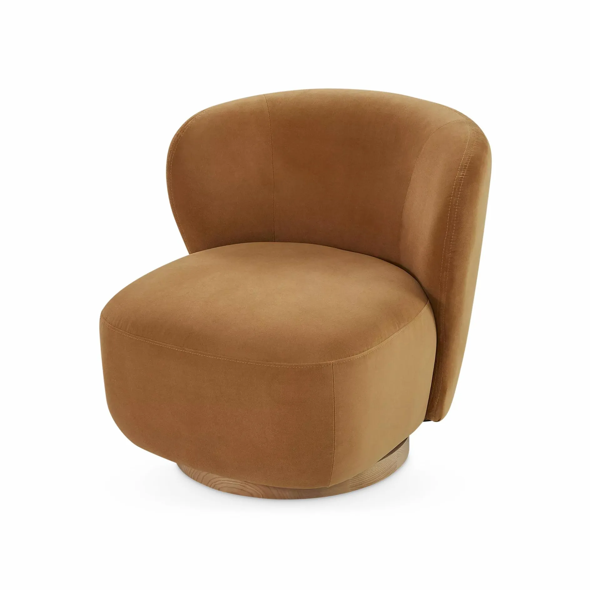 Sesame - Velvet Swivel Chair