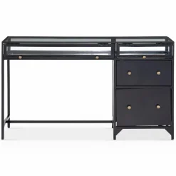 Shadow Box - Glass Top Desk