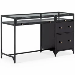 Shadow Box - Glass Top Desk