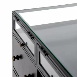 Shadow Box - Glass Top Desk
