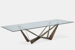 Skorpio - Table with Architectural Base by Cattelan Italia