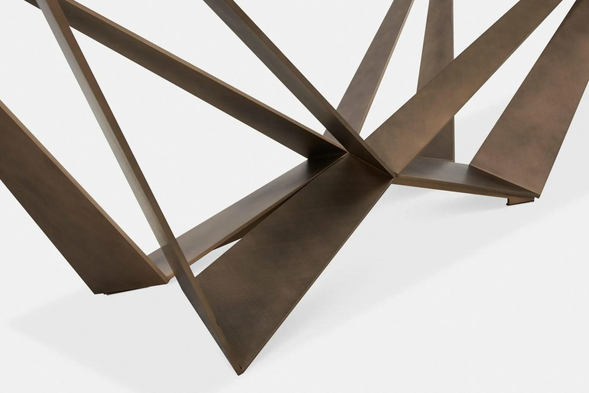 Skorpio - Table with Architectural Base by Cattelan Italia