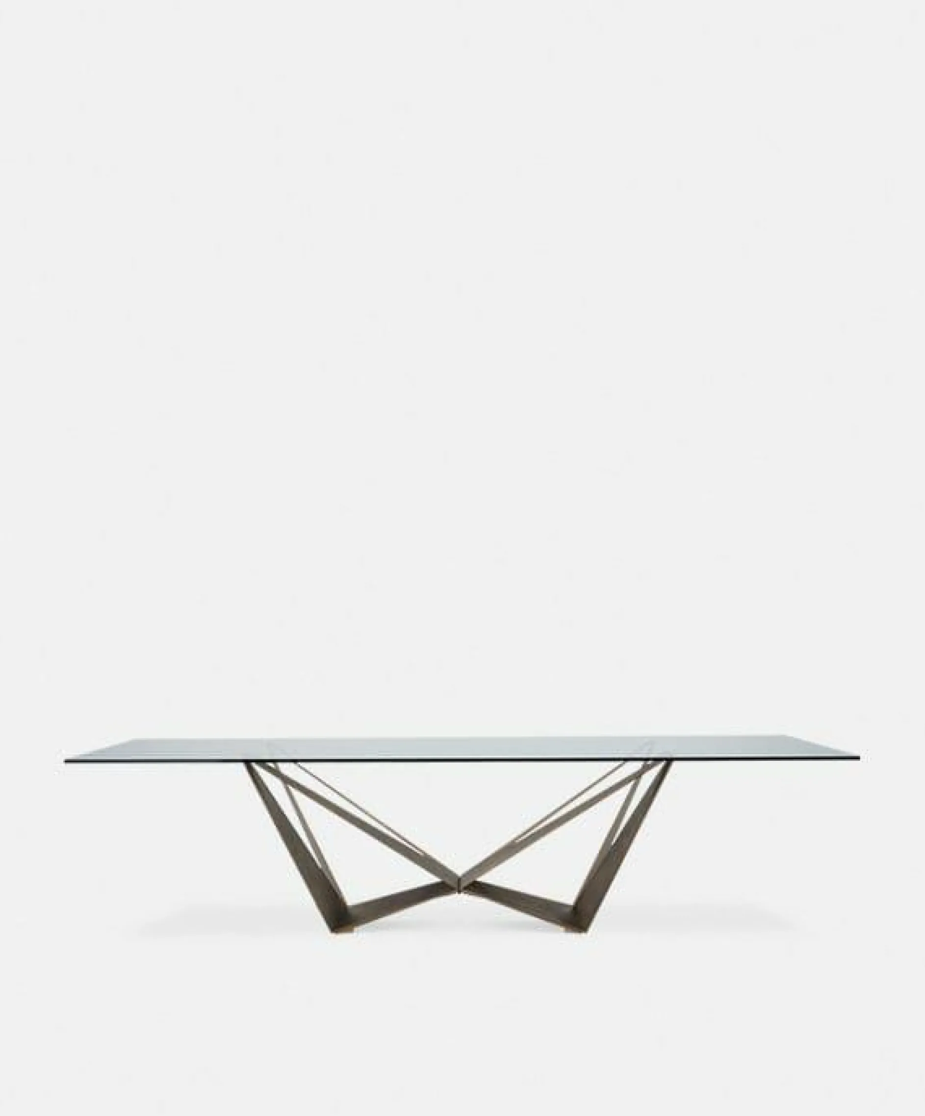 Skorpio - Table with Architectural Base by Cattelan Italia