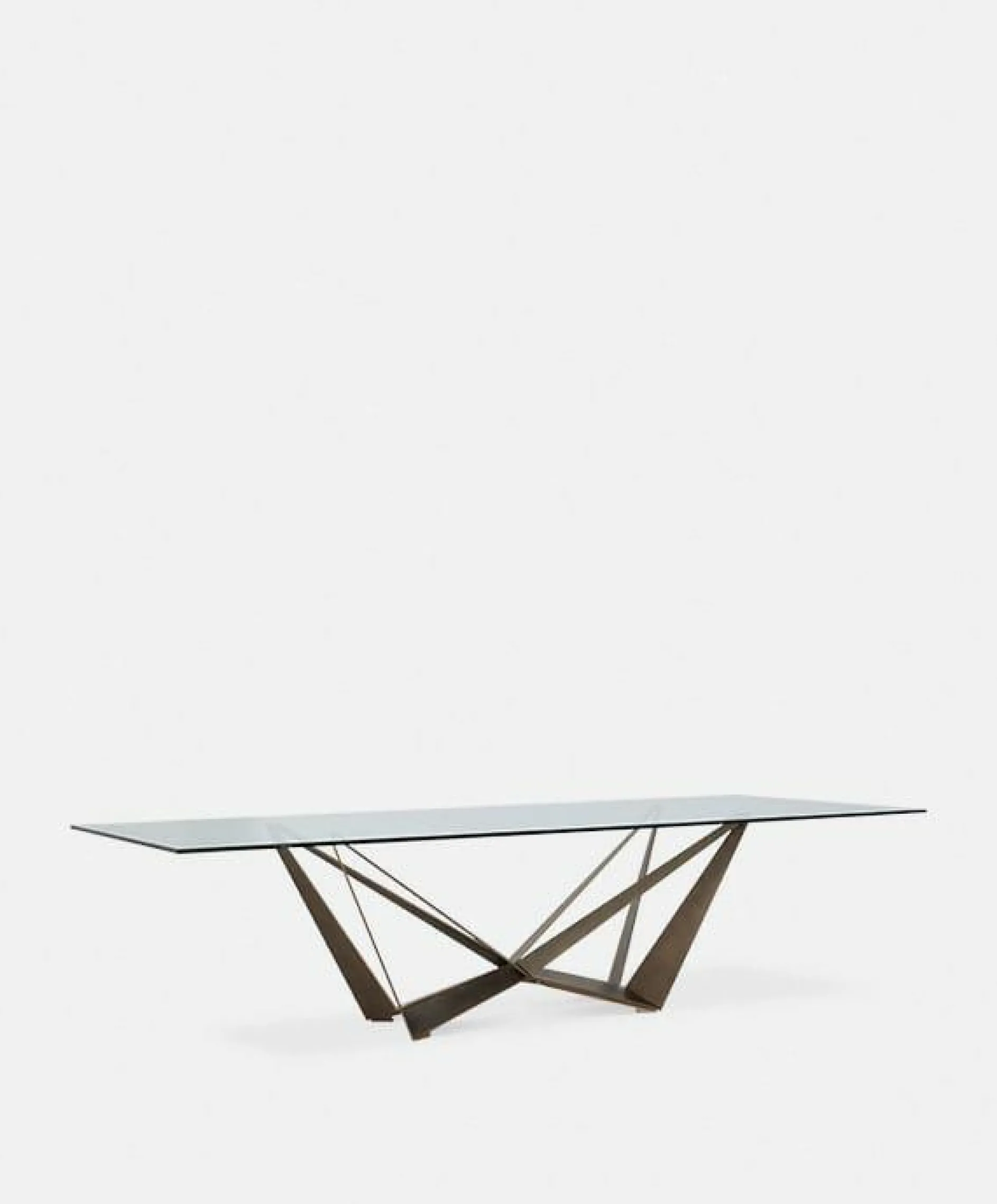 Skorpio - Table with Architectural Base by Cattelan Italia