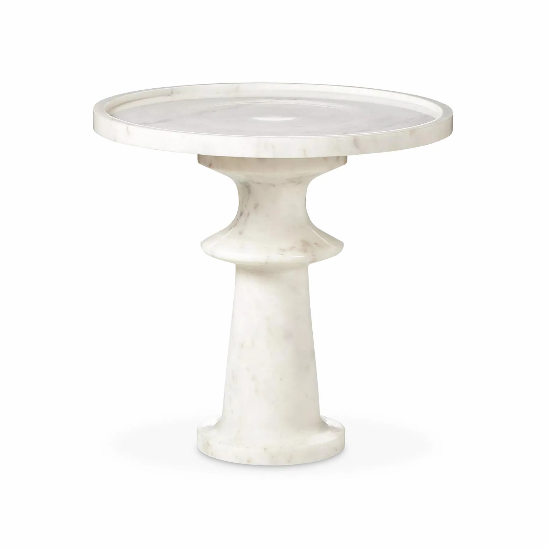 Skylar - Marble Side Table by Four Hands