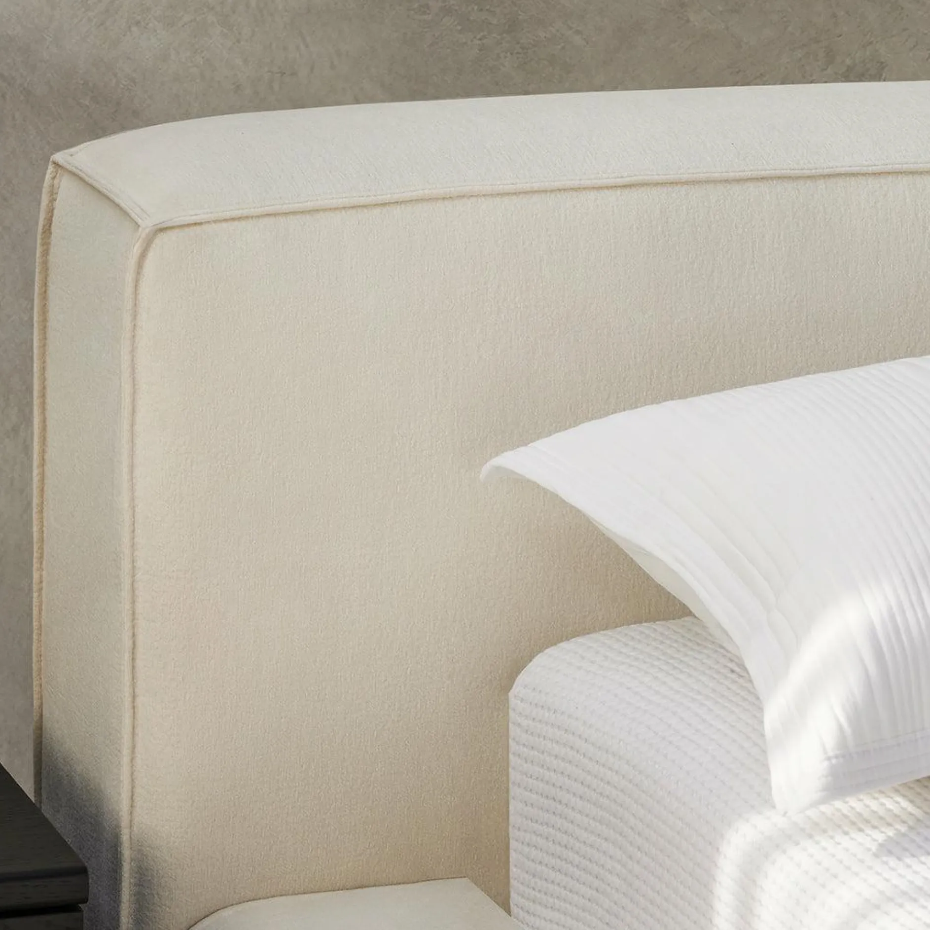 Slova - Fabric Upholstered Platform Bed