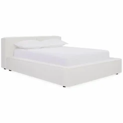 Slova - Fabric Upholstered Platform Bed