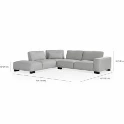 Soho - Sectional Leather Sofa by Gamma