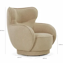Sonora - Swivel Chair by Furninova