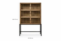 Spencer - Oak Curio Cabinet by Four Hands
