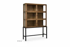 Spencer - Oak Curio Cabinet by Four Hands