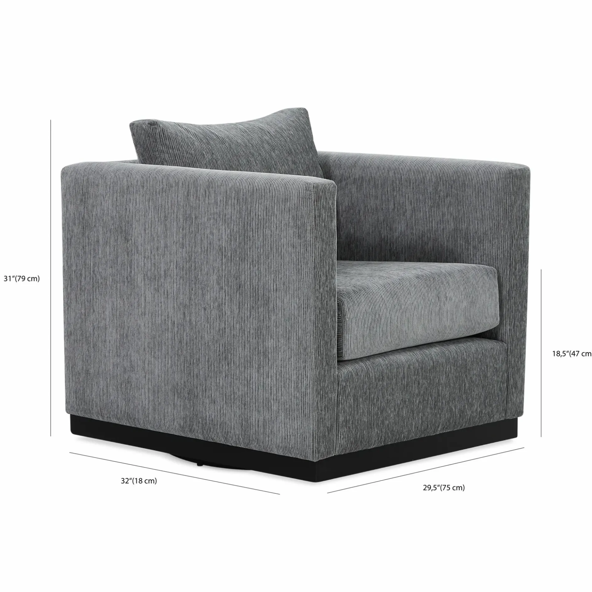 Spin - Swivel Armchair by Romano