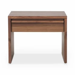 Step - Walnut Single-Drawer Bedside Table by Verbois