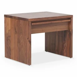 Step - Walnut Single-Drawer Bedside Table by Verbois
