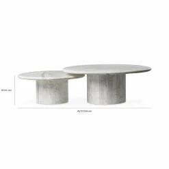 Stuart - Coffee Table Set by Four Hands
