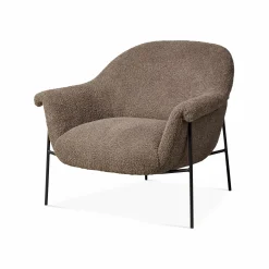 Suerte - Brown Fabric Upholstered Armchair by Four Hands