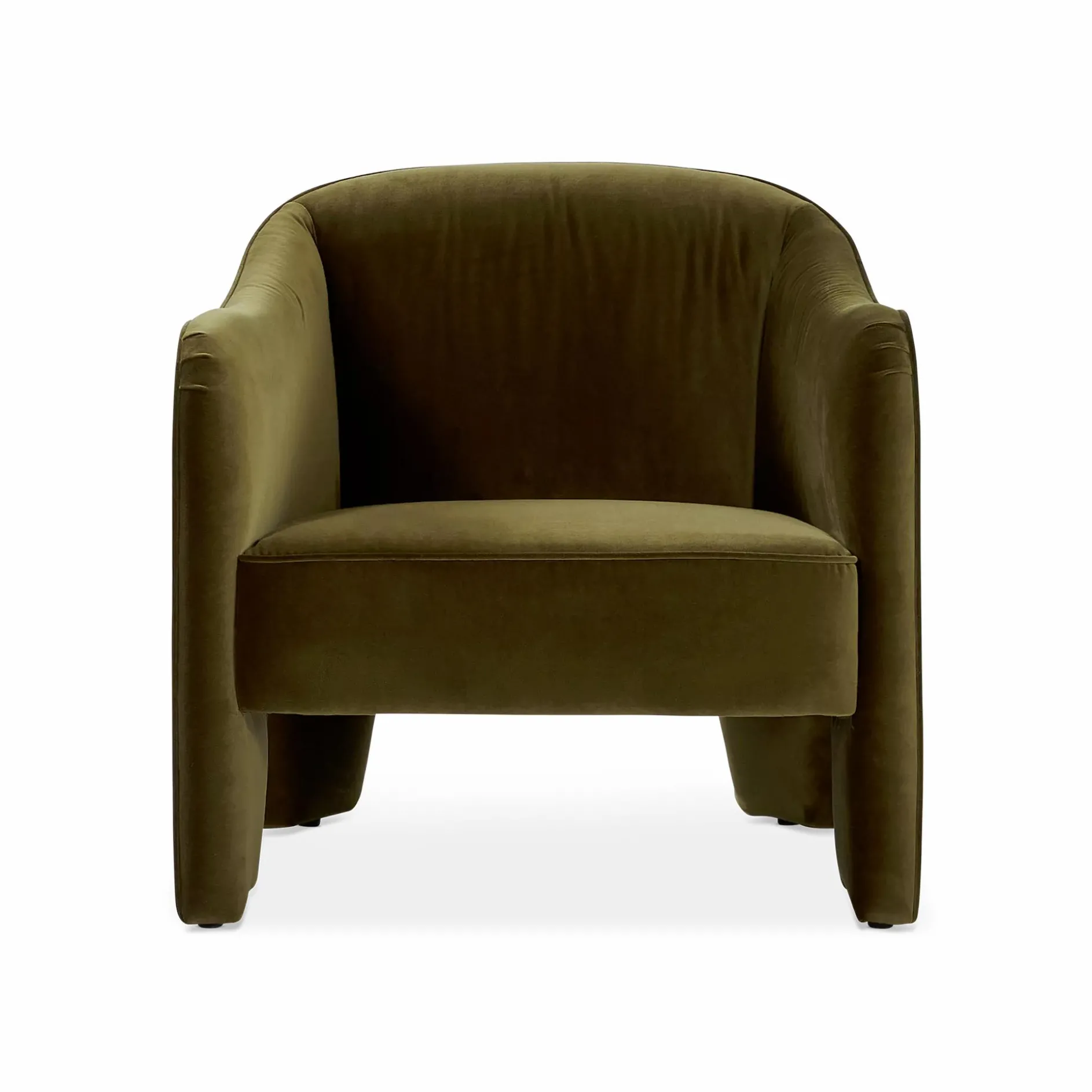 Sully - Cotton Velvet Armchair by Four Hands