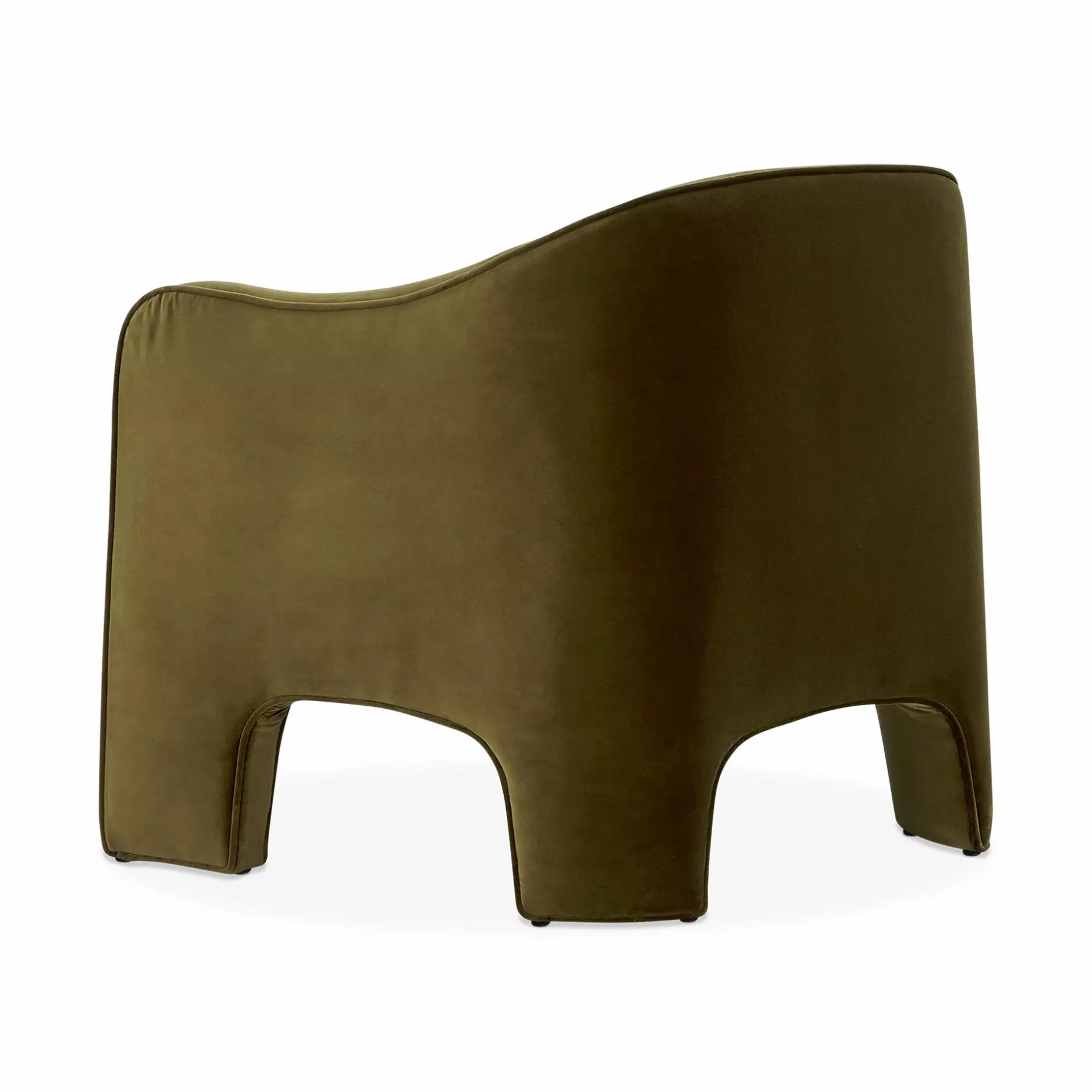 Sully - Cotton Velvet Armchair by Four Hands
