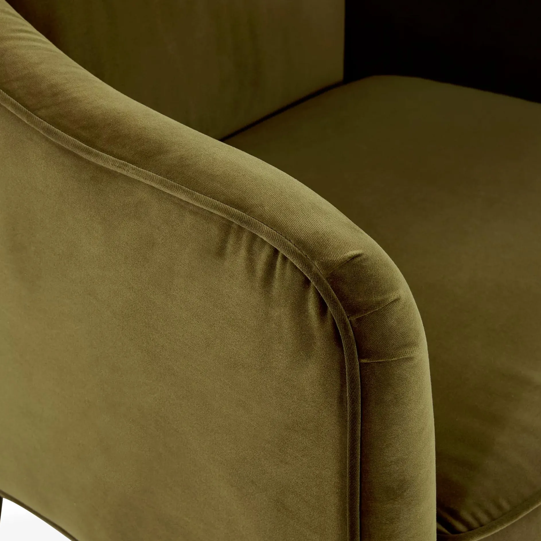 Sully - Cotton Velvet Armchair by Four Hands