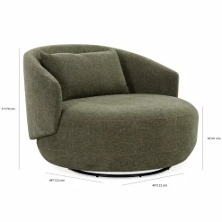 Suny - Large Swivel Chair