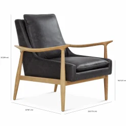 Svan - Leather Armchair