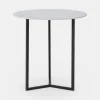 Tam Tam - Calacatta Ceramic Side Table by Trica