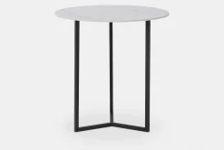 Tam Tam - Calacatta Ceramic Side Table by Trica