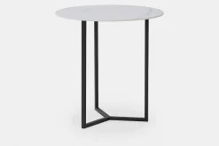 Tam Tam - Calacatta Ceramic Side Table by Trica