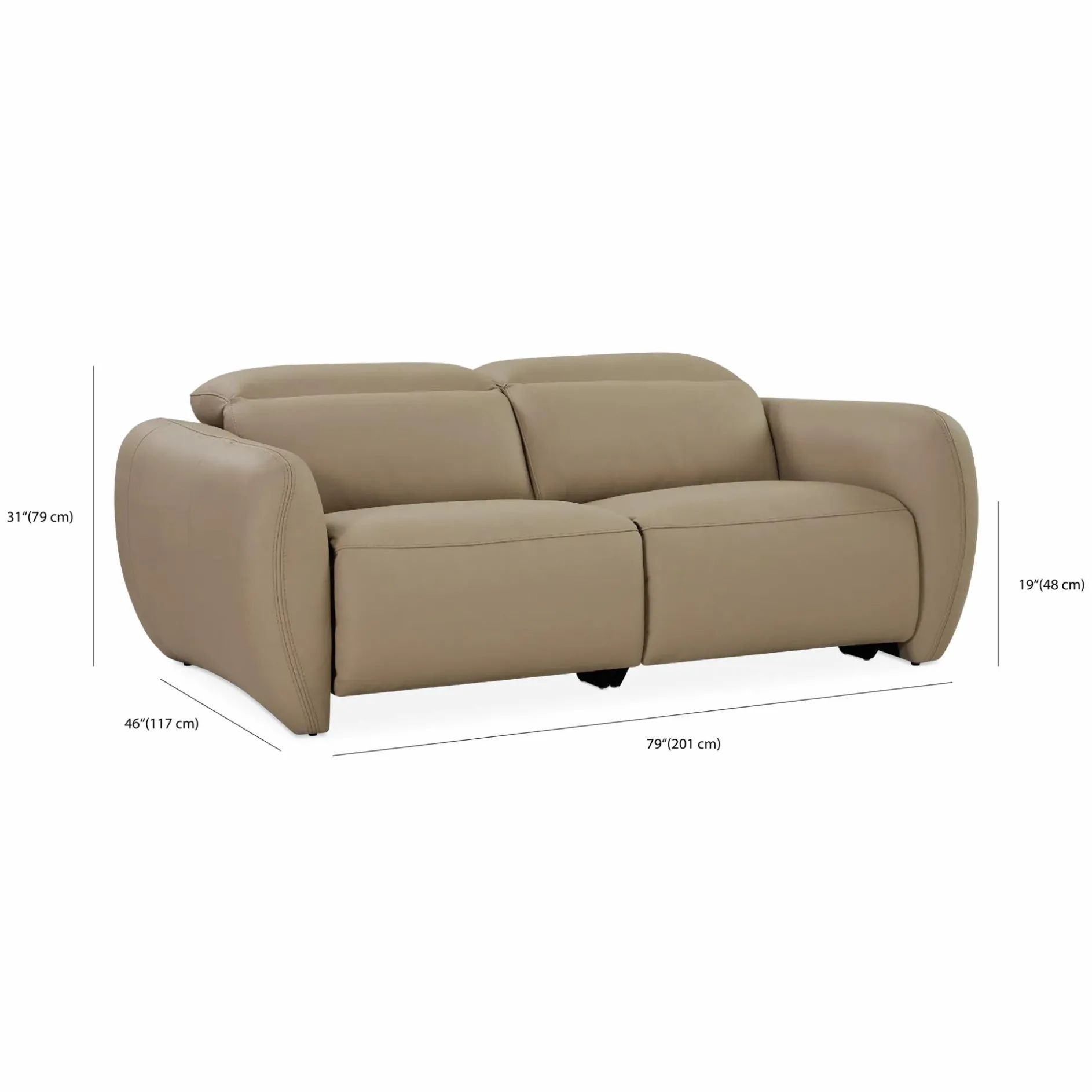 Thiago - Power Recline Sofa