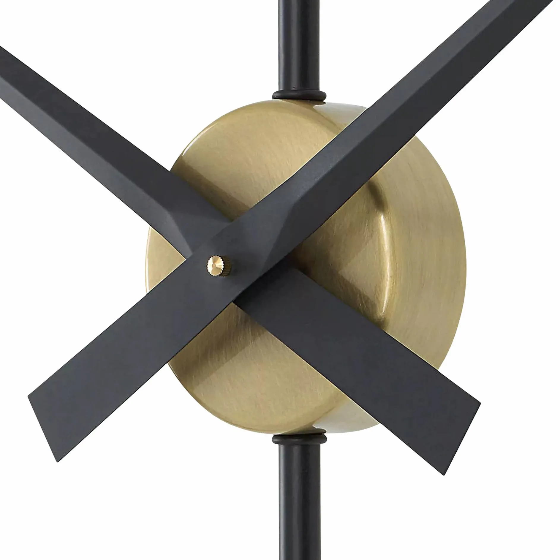 Time Flies - Brass Wall Clock