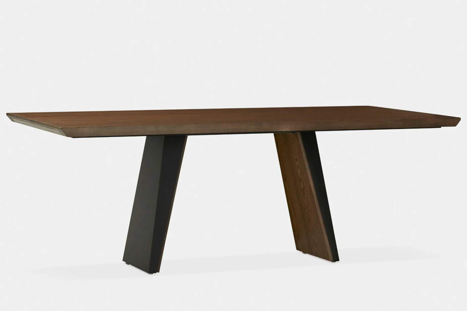 Timeless - Table with Wooden Top by Trica