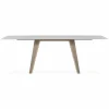 Timeless - Table with Wooden Top by Trica