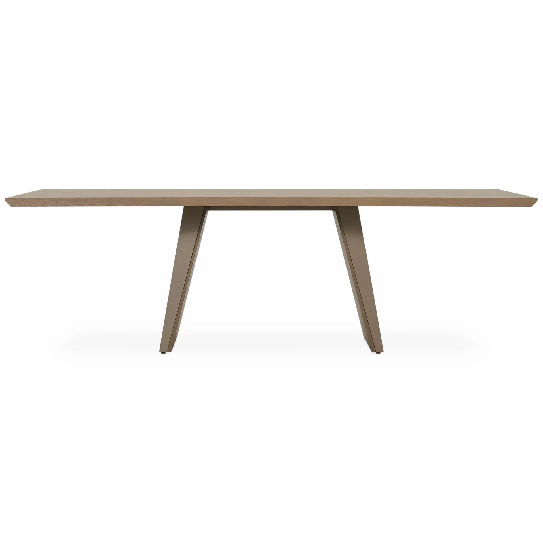 Timeless - Table with Wooden Top by Trica