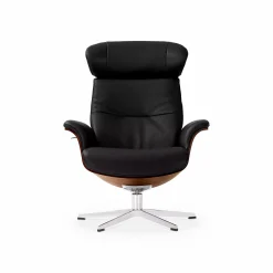 Timeout - Leather Recliner with Footrest by Conform