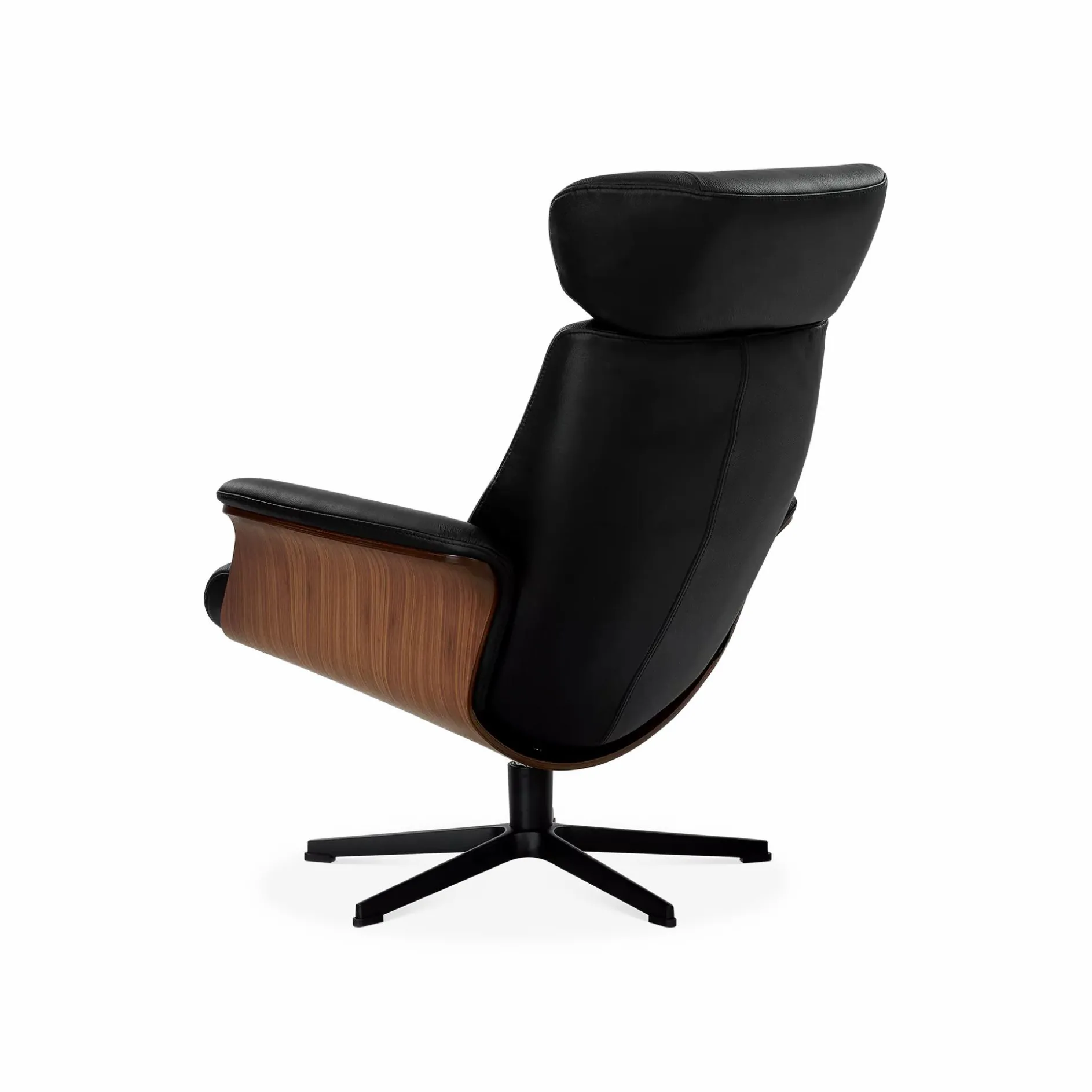 Timeout - Leather Recliner with Footrest by Conform