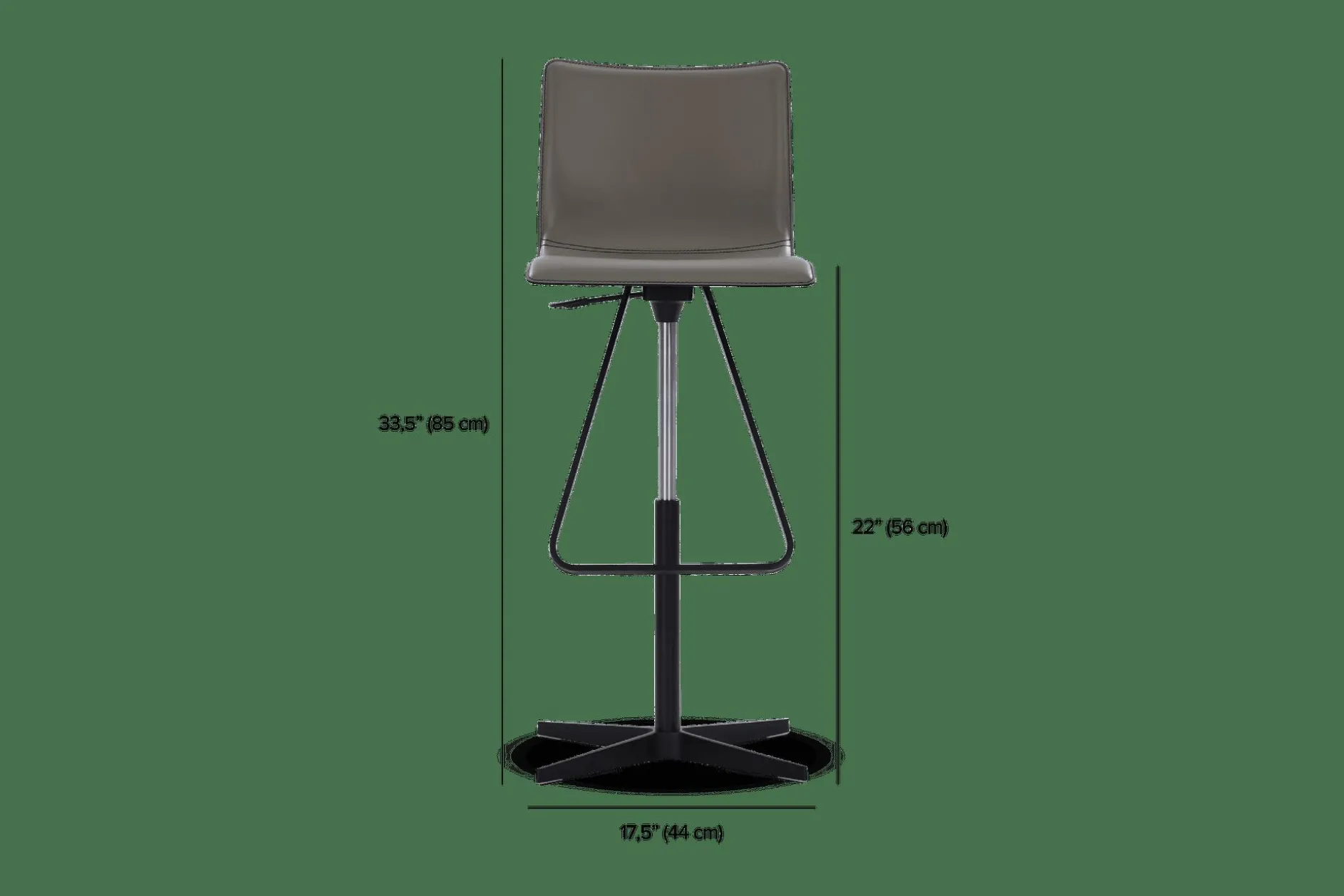 Toto X - Swivel Stool – Cattelan Italia