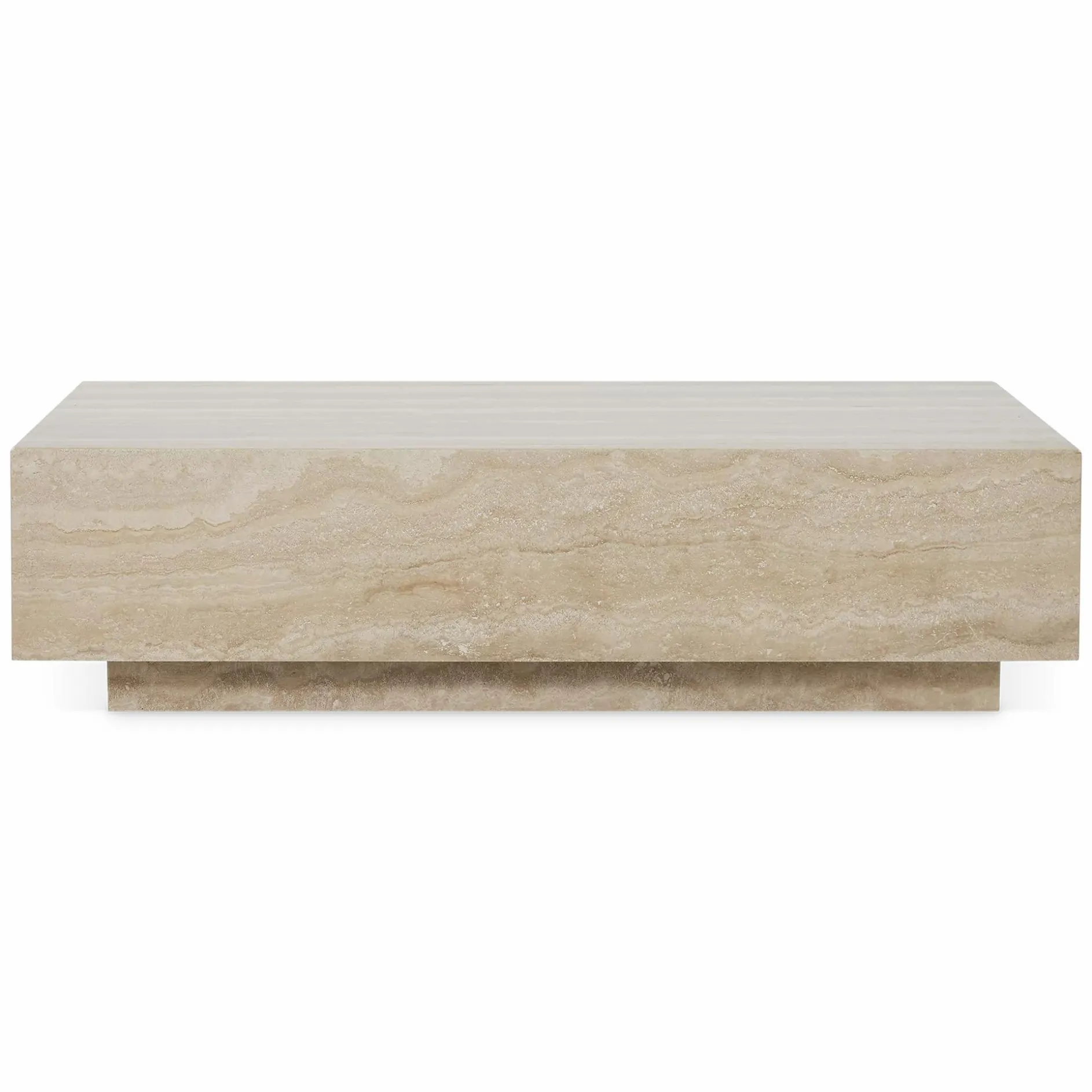 Traveri - Travertine Coffee Table