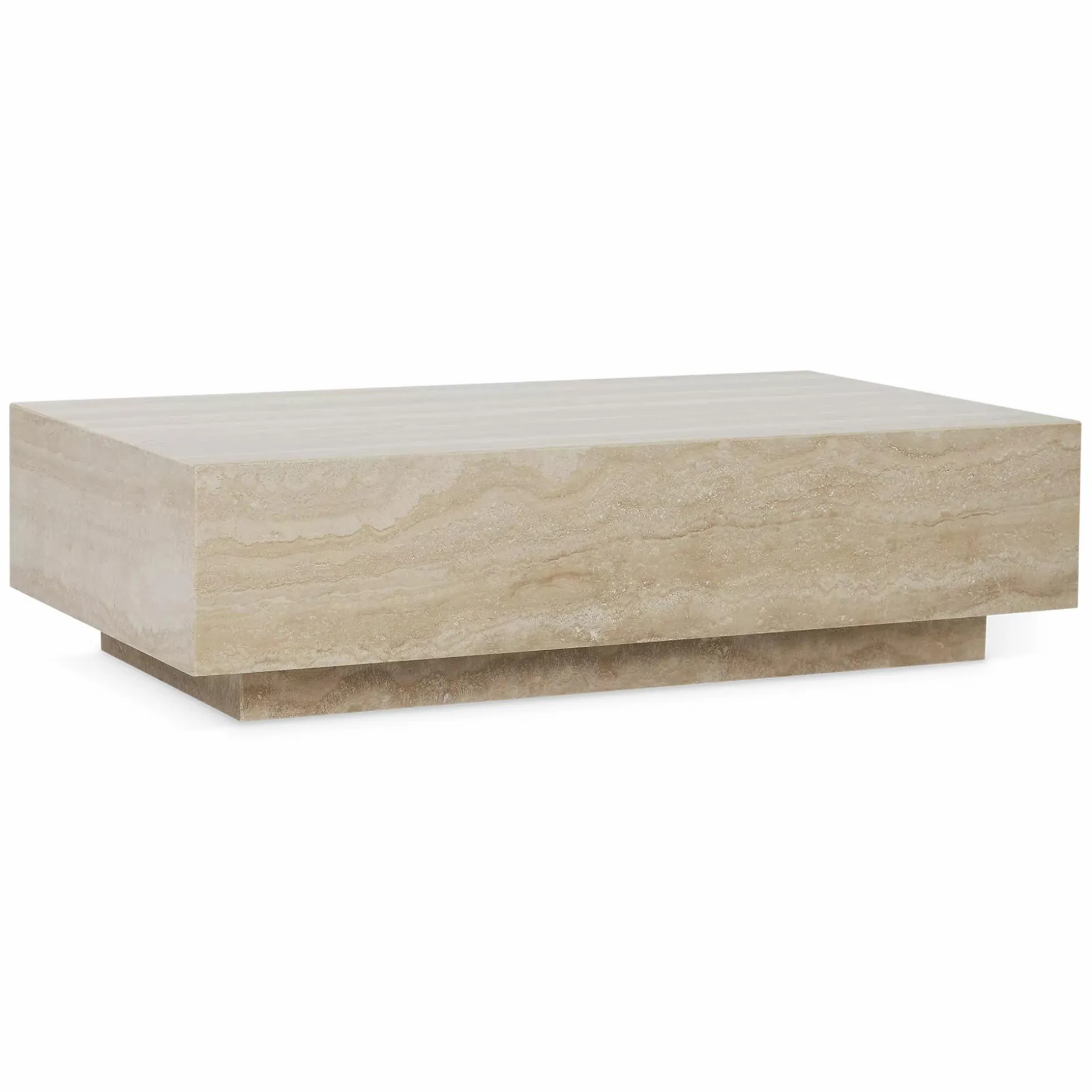 Traveri - Travertine Coffee Table