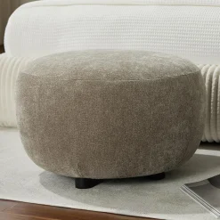 Tresor - Fabric Upholstered Ottoman by Miki Ferrari