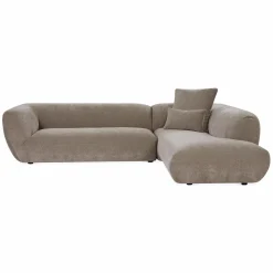 Tresor - Fabric-Upholstered Sectional Sofa by Miki Ferrari