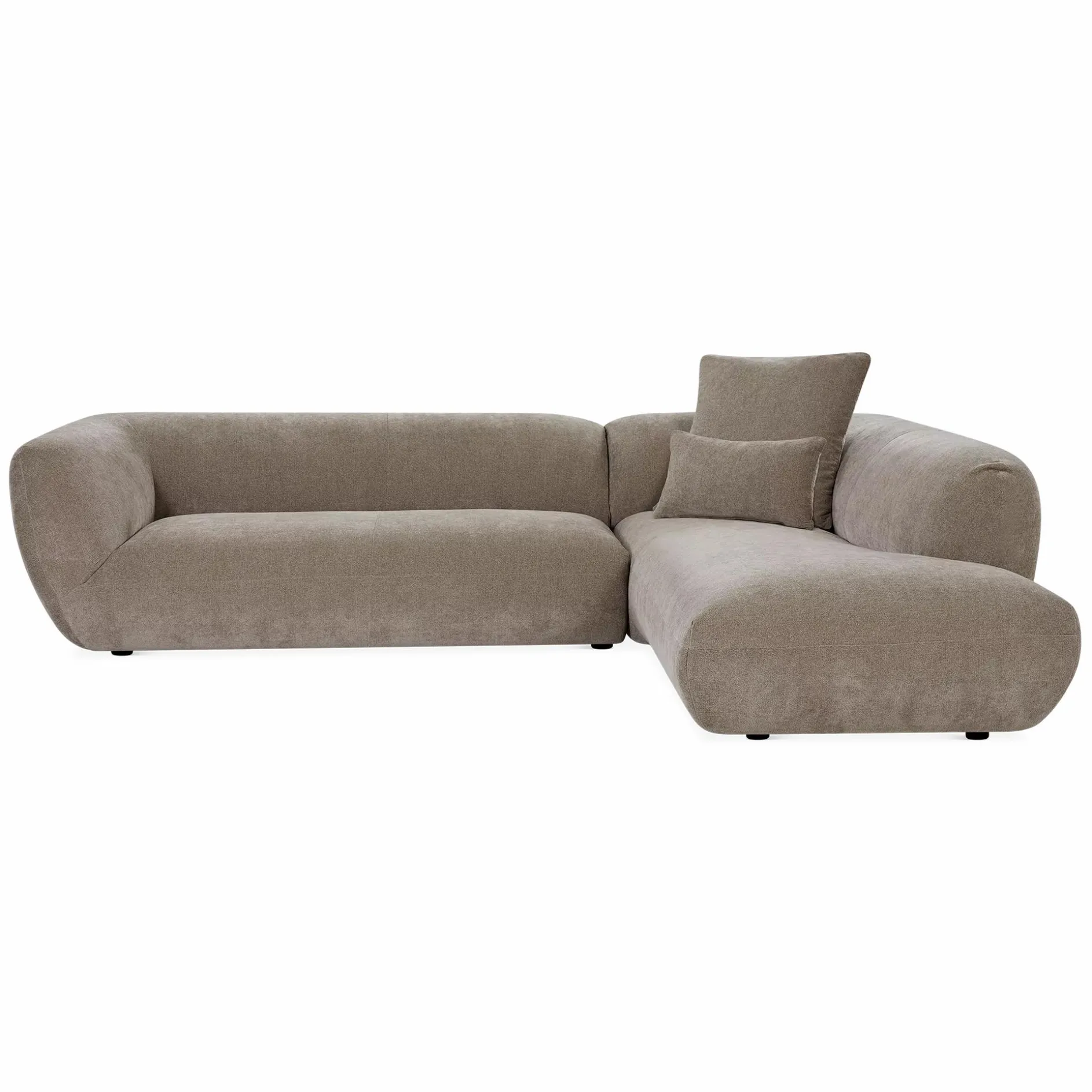 Tresor - Fabric-Upholstered Sectional Sofa by Miki Ferrari
