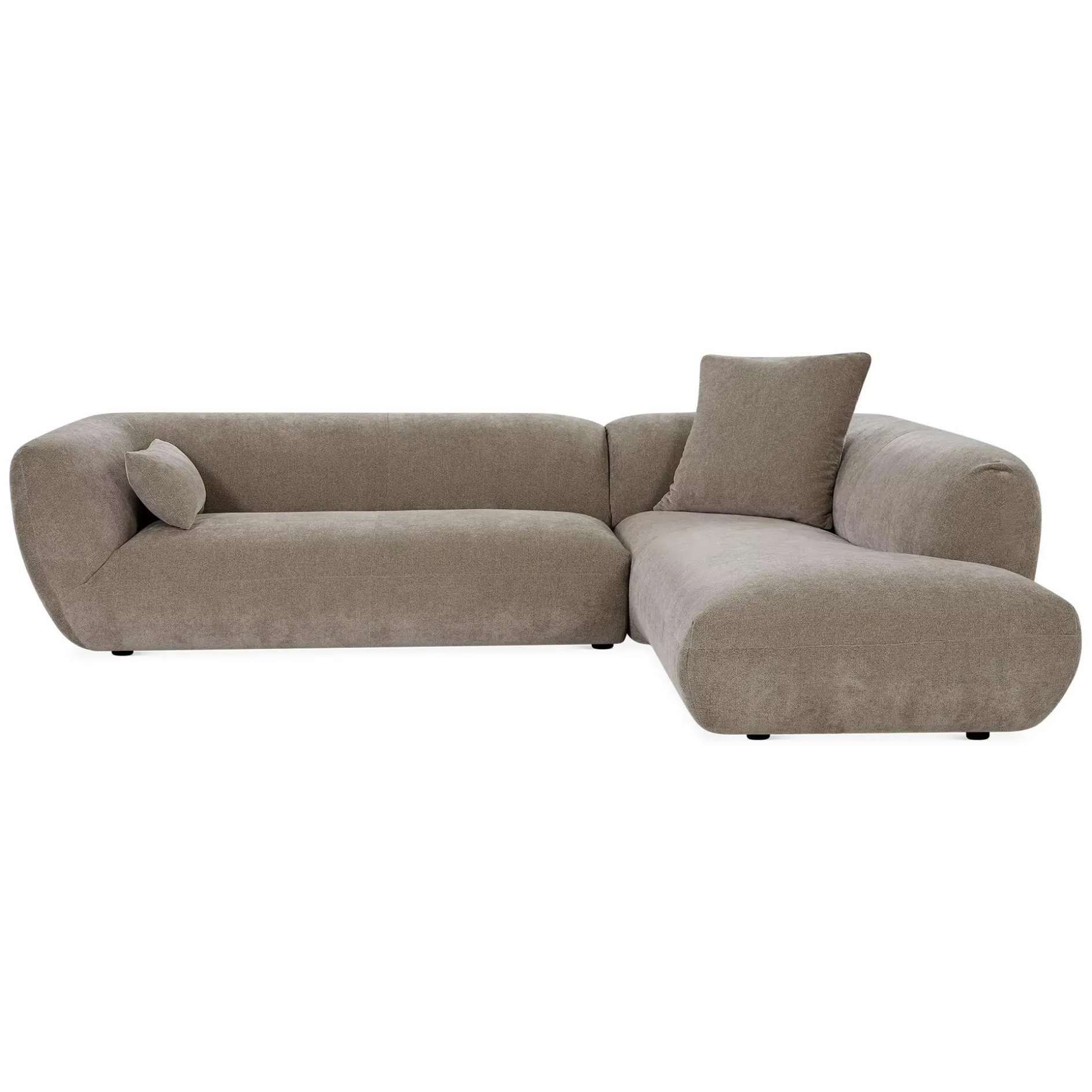 Tresor - Fabric-Upholstered Sectional Sofa by Miki Ferrari