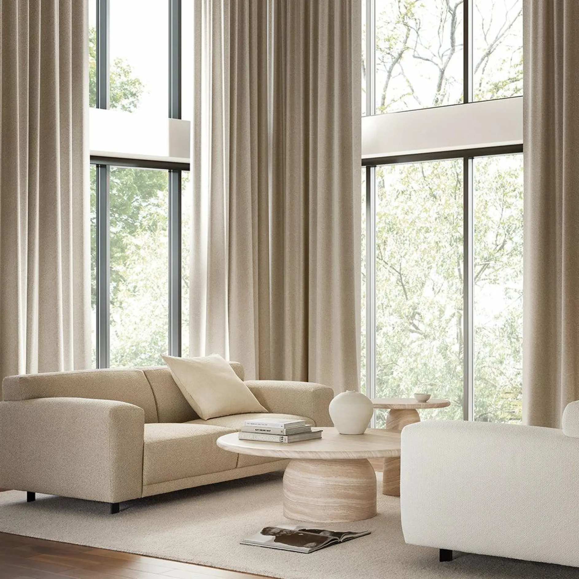 Trevi - Fabric-Upholstered Sofa by Furninova