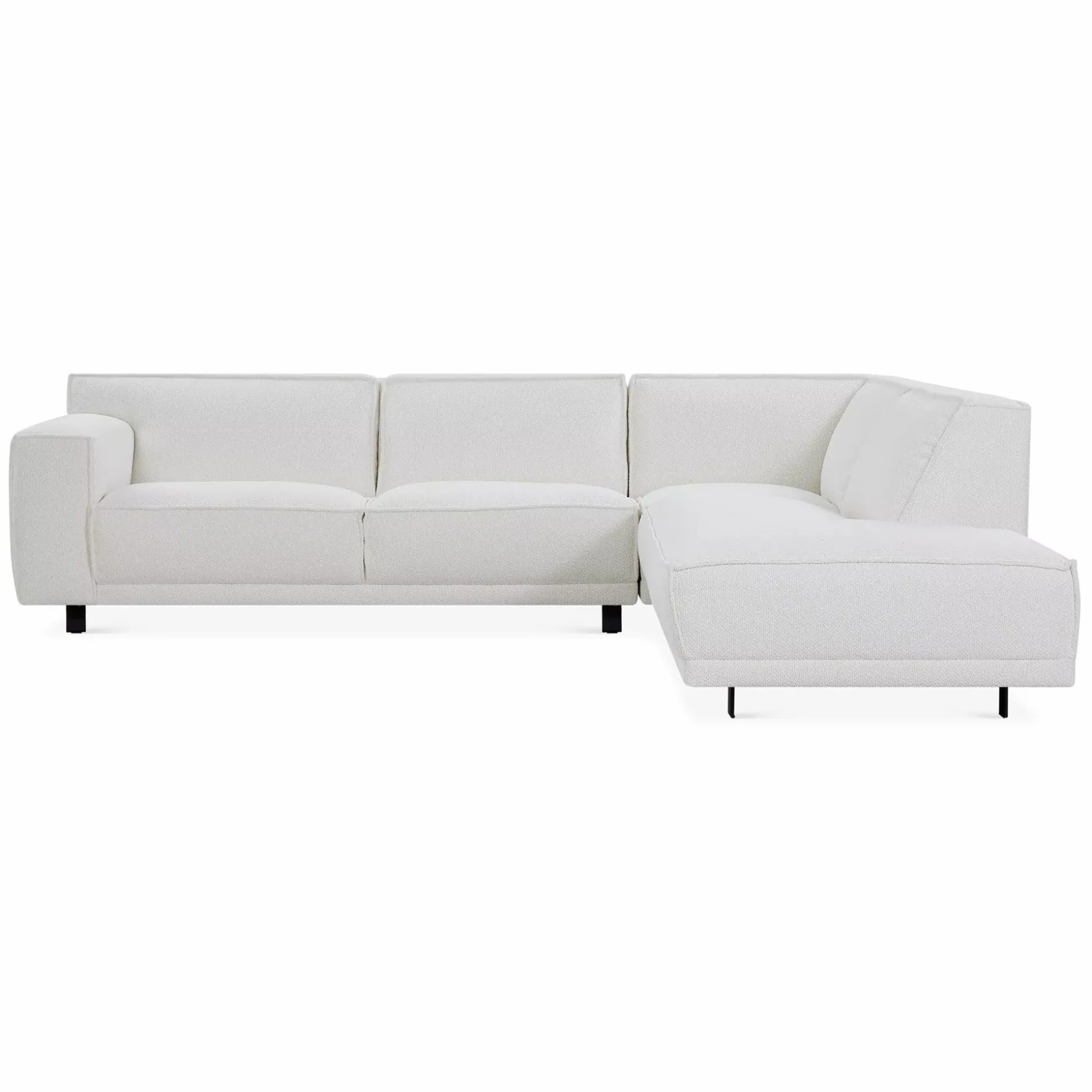 Trevis - Fabric-Upholstered Sectional Sofa by Furninova