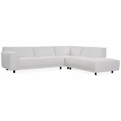 Trevis - Fabric-Upholstered Sectional Sofa by Furninova