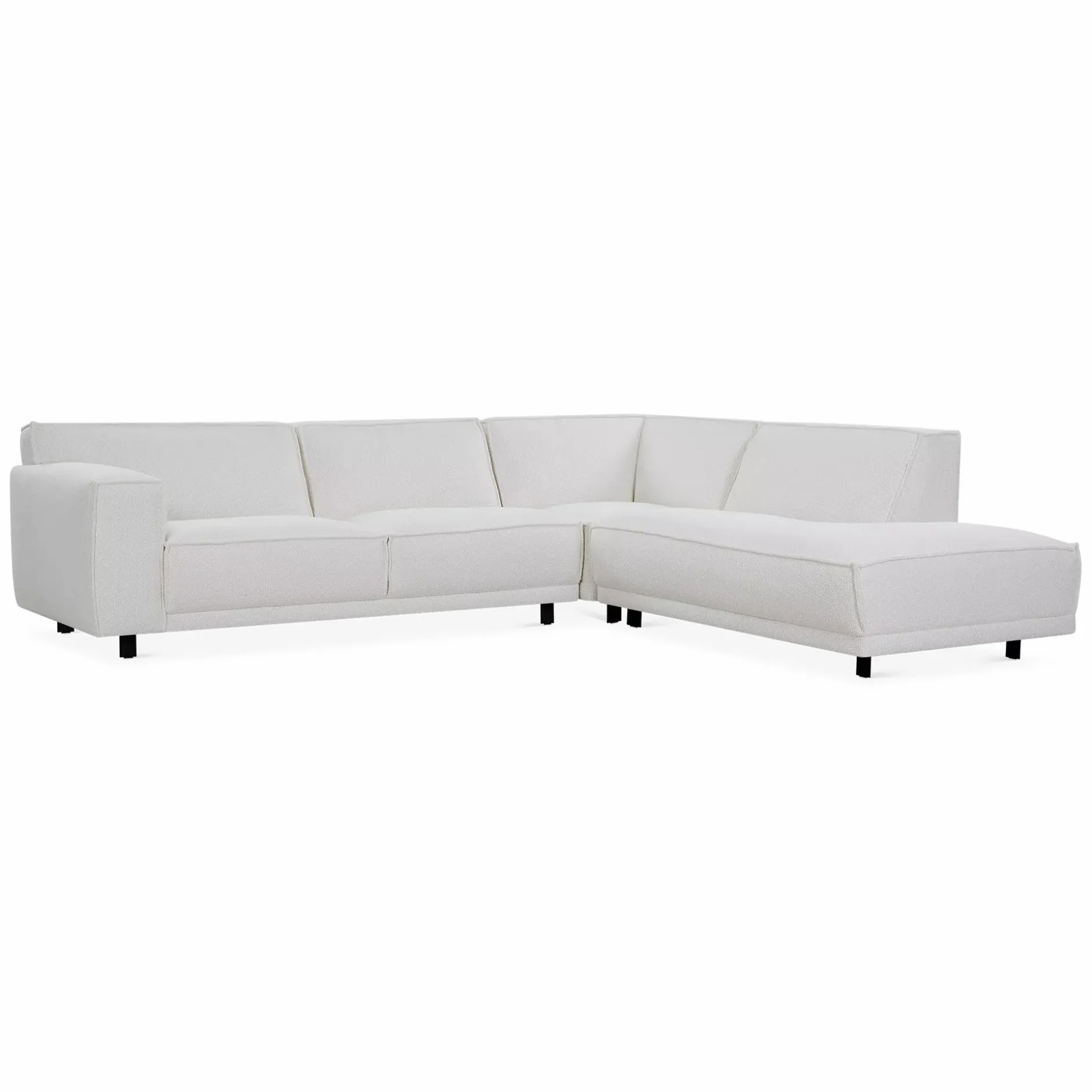 Trevis - Fabric-Upholstered Sectional Sofa by Furninova