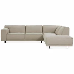Trevis - Fabric-Upholstered Sectional Sofa by Furninova