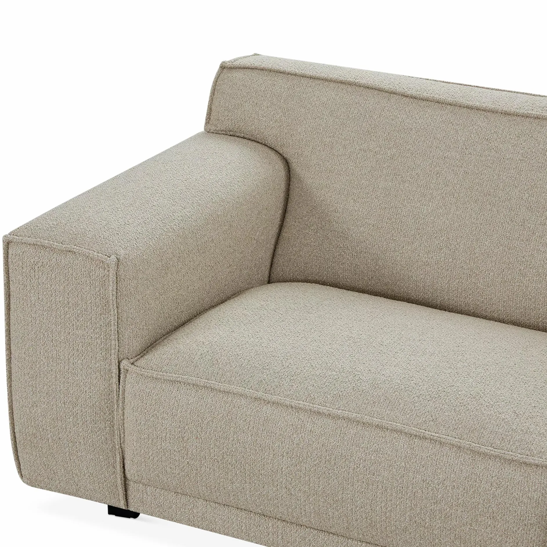 Trevis - Fabric-Upholstered Sectional Sofa by Furninova